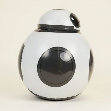 Star Wars Bb-8 Inflatable With Banner Sm Star Wars (synthetic illustration; no displayed measurements)
