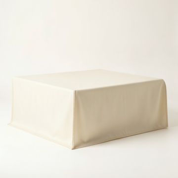 Glen Canyon Flat Bed Sheet - Cream (synthetic illustration; no displayed measurements)