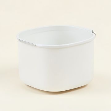 Fabrizio Enameled Organizer With Wall Basket (synthetic illustration; no displayed measurements)