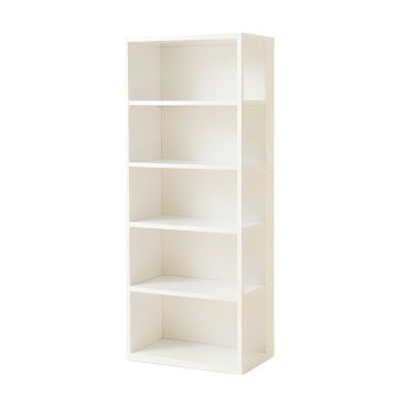 Dune Canyon Narrow Cubby Tower - White