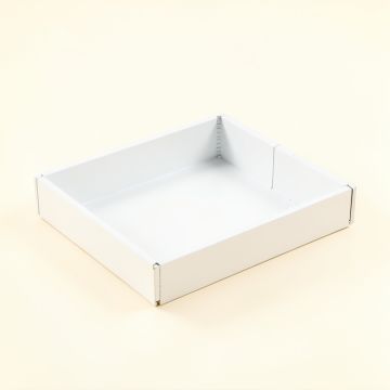 Flint Arc Empty Under-Desk Cable Tray (synthetic illustration; no displayed measurements)
