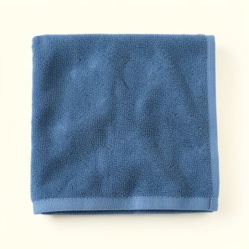 Spruce Branch Bath Towel - Blue (synthetic illustration; no displayed measurements)