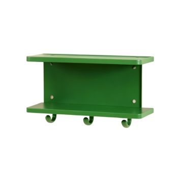 Alder Brook Wall-Mounted Entryway Organizer Shelf - Green