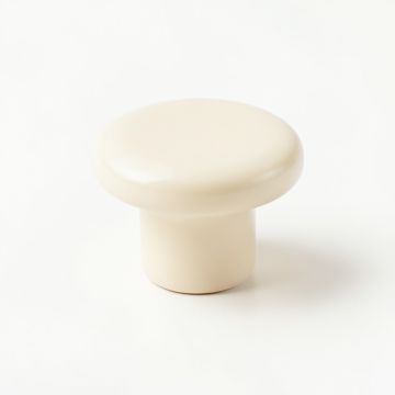 Oak Crossing Cabinet Knob Without Packaging - Cream (synthetic illustration; no displayed measurements)