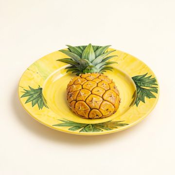 Pelham Be Sweet Pineapple Decorative Plate (synthetic illustration; no displayed measurements)