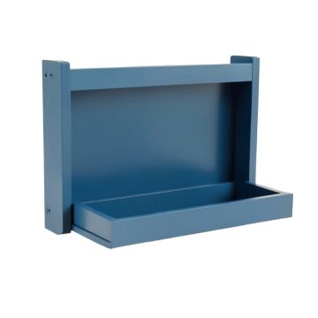 Wren Crossing Empty Wall-Mounted Tool Organizer Panel - Blue