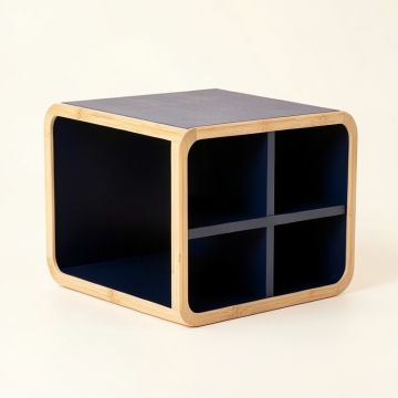 Heath Branch Low Toy Storage Unit - Navy (synthetic illustration; no displayed measurements)