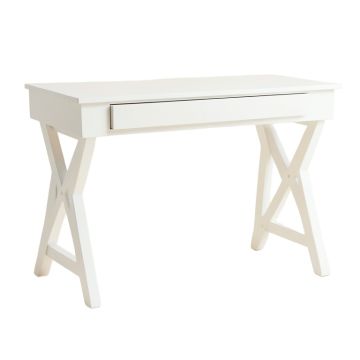 Cliff Canyon Writing Desk - White