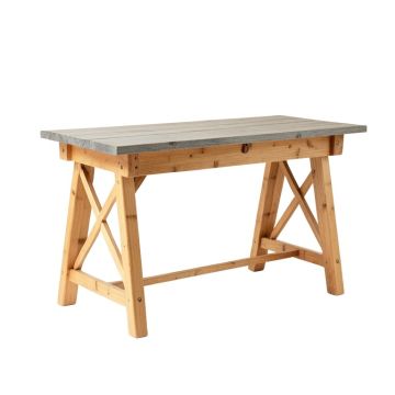 Clay Canyon Empty Workshop Workbench - Gray