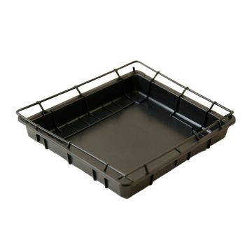 Cliff Crossing Empty Under-Desk Cable Tray - Black