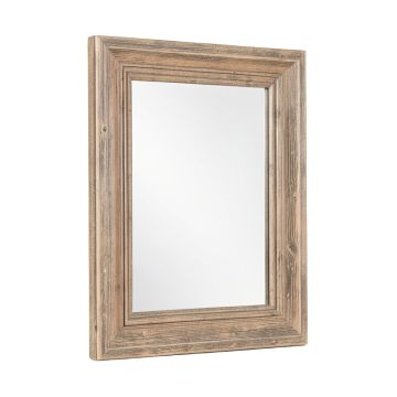 Beveled Distressed Accent Mirror