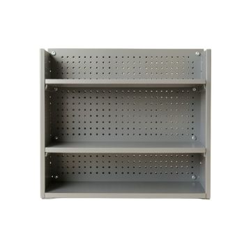 Ash Branch Empty Wall-Mounted Tool Organizer Panel - Gray