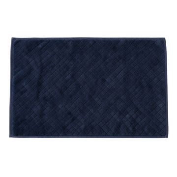 Stone Bluff Bath Mat - Navy (synthetic illustration; no displayed measurements)