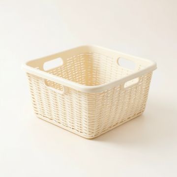 Dune Brook Empty Storage Basket - Cream (synthetic illustration; no displayed measurements)