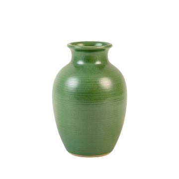 Reed Canyon Empty Decorative Vase - Green