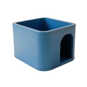 River Canyon Empty Furniture-Style Litter Enclosure - Blue