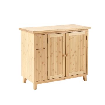 Elm Branch Freestanding Laundry Folding Counter - Beige