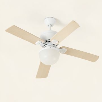 60 '' 3 - Blade Standard Ceiling Fan With Light Kit Included (synthetic illustration; no displayed measurements)