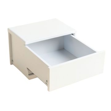 Flint Edge Under-Desk Drawer Unit - White