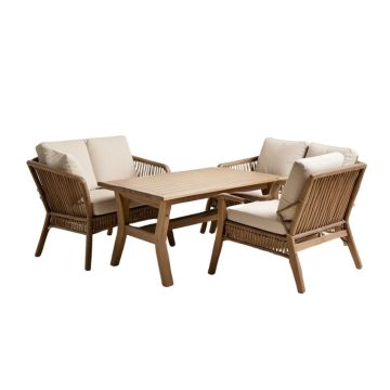 Ajanay Patio 3 Piece Seating Group