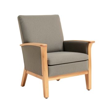 Adelline 28.7 '' Wide Polyester Wingback Chair