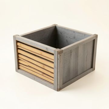 Oak Brook Empty Furniture-Style Litter Enclosure - Gray (synthetic illustration; no displayed measurements)
