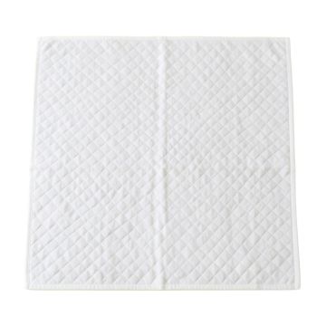 Meadow Falls Bath Mat - White