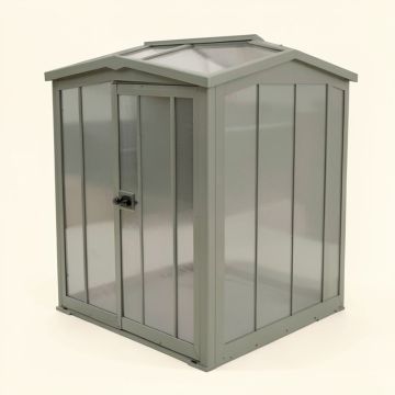 Skylight 6 Ft. W X 5 Ft. D Polycarbonate Storage Shed (synthetic illustration; no displayed measurements)