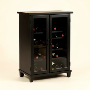 Bar With Wine Storage (synthetic illustration; no displayed measurements)