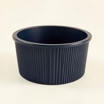 Oak Arc Empty Storage Basket - Navy (synthetic illustration; no displayed measurements)