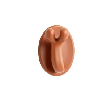 Rowan Bluff Wall-Mounted Robe Hook - Terracotta