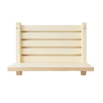 Willow Bend Wall-Mounted Entryway Organizer Shelf - Cream