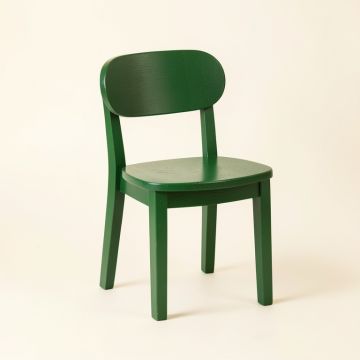 Linden Bend Small Chair - Green (synthetic illustration; no displayed measurements)