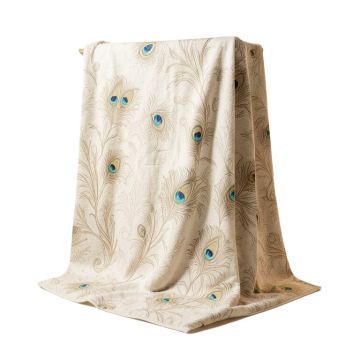 Anglie Eden Peacock Throw