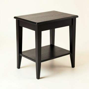 Pine Dell Side Table - Black (synthetic illustration; no displayed measurements)