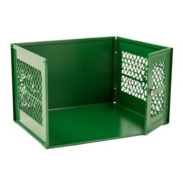 Laurel Bend Empty Furniture-Style Pet Crate - Green