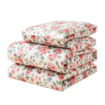 Ali Reversible Floral Cotton 7 Piece Comforter Set