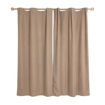 Abeer Woody Car Single Curtain Panel