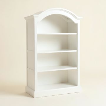 Hill Arc Freestanding Bookcase (synthetic illustration; no displayed measurements)