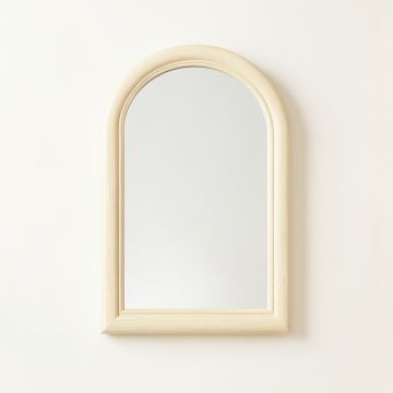 Willow Bend Framed Wall Mirror - Ivory (synthetic illustration; no displayed measurements)