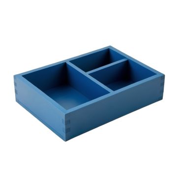 Olive Branch Empty Pantry Drawer Organizer Insert - Blue