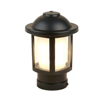 Arturo Black 1 -Light 11 '' Integrated Led Pier Mount Light