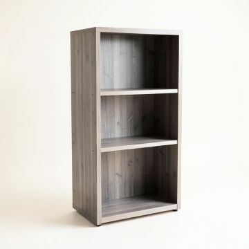 Cedar Crest Freestanding Bookcase - Gray (synthetic illustration; no displayed measurements)