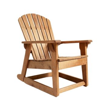 Abdool Wooden Rocking Chair