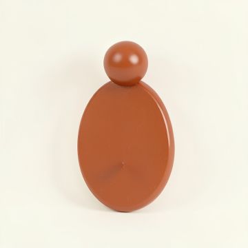 Hazel Canyon Wall-Mounted Robe Hook - Terracotta (synthetic illustration; no displayed measurements)