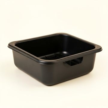 Juniper Bridge Empty Under-Desk Cable Tray - Black (synthetic illustration; no displayed measurements)