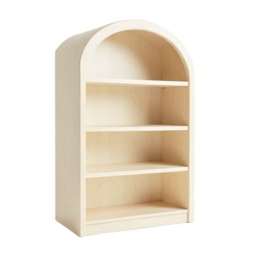 Flint Branch Freestanding Bookcase - Ivory