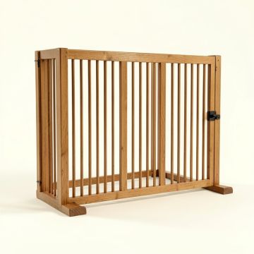 Deluxe Free Standing Pet Gate (synthetic illustration; no displayed measurements)