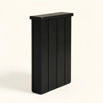 Cliff Canyon Narrow Outdoor Storage Bench - Black (synthetic illustration; no displayed measurements)