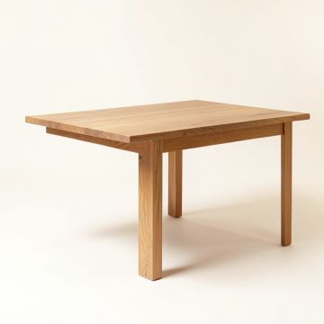 Channel Island Solid Wood Dining Table (synthetic illustration; no displayed measurements)